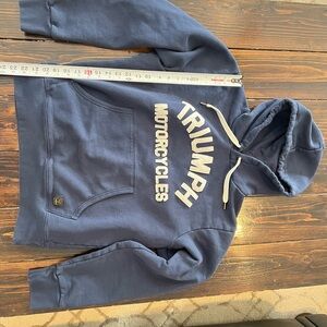 Triumph Navy Hoodie for Men